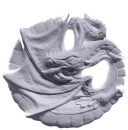 Dragon Plaster Plaque