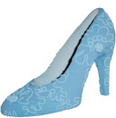 Lace High Heeled Shoe Plaster Statue