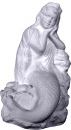 Enchanted Mermaid Plaster Statue