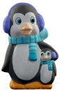 Penguin Friend Plaster Statue